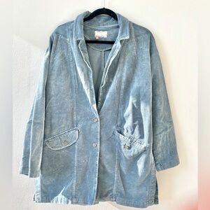 Pilcro corduroy shacket blazer size S